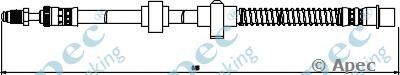 APEC BRAKING hos3841 -  Тормозной шланг